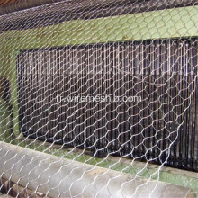 Panier en gabions galvanisé de 3,9 mm pour le projet River Bank